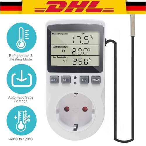 Digital steckdosenthermostat - digital,